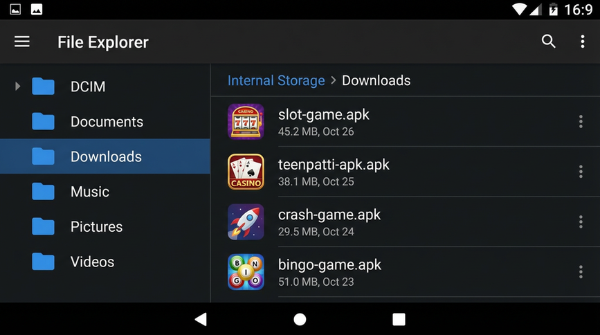 Main screen of H555 gameapk page for PK players